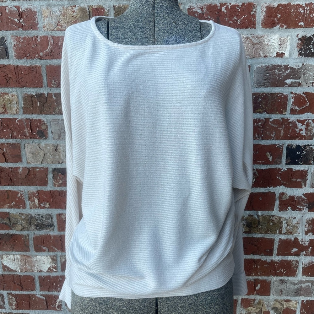 Elegant Cream Knit Sweater